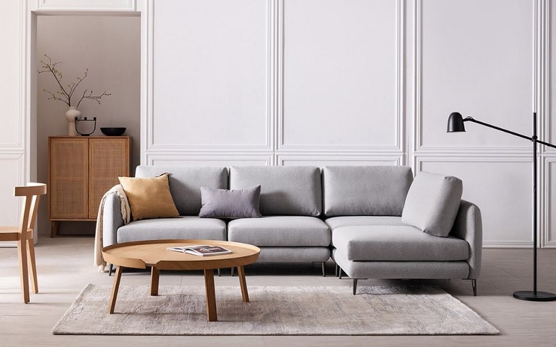 ghế sofa vải bố