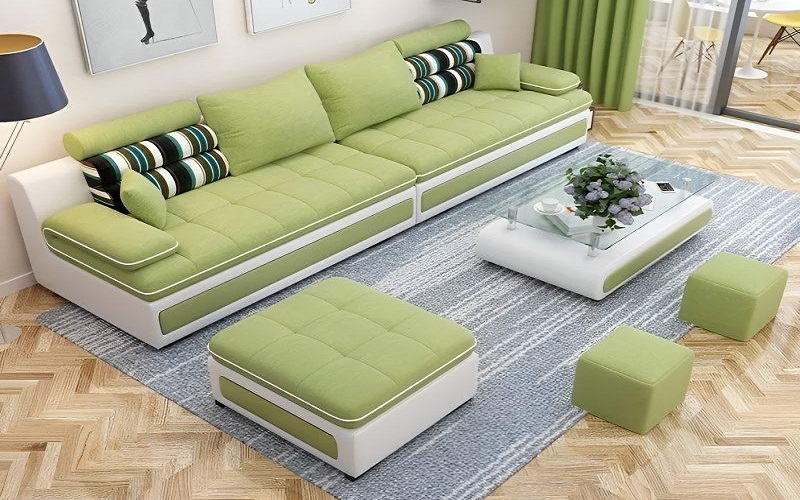 mẫu sofa vải bố đẹp